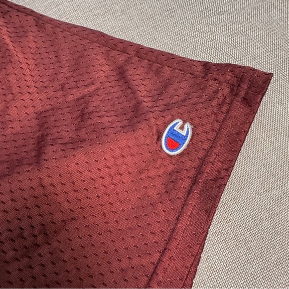 Champion Men’s Sport Shorts – Burgundy, M - Picture 3 of 7